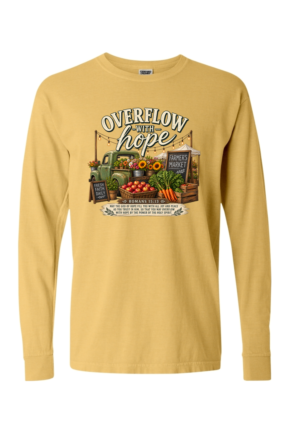Overflow with Hope - LS T-shirt