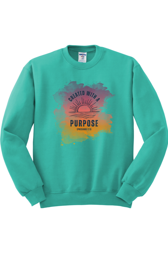Created With a Purpose Crewneck Sweatshirt
