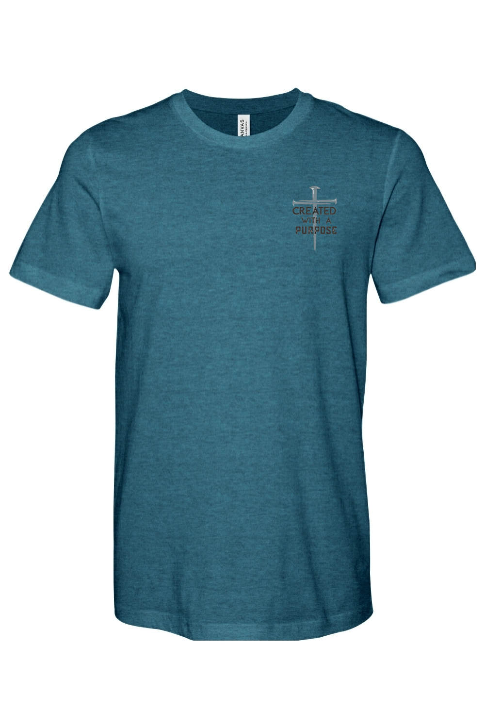 Created with Purpose – Three Nails Jersey Tee