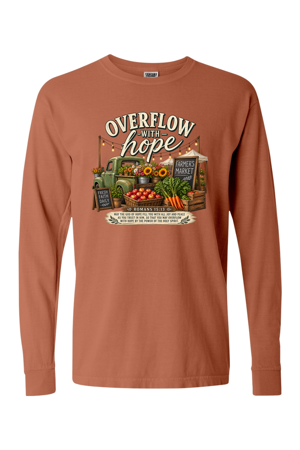 Overflow with Hope - LS T-shirt