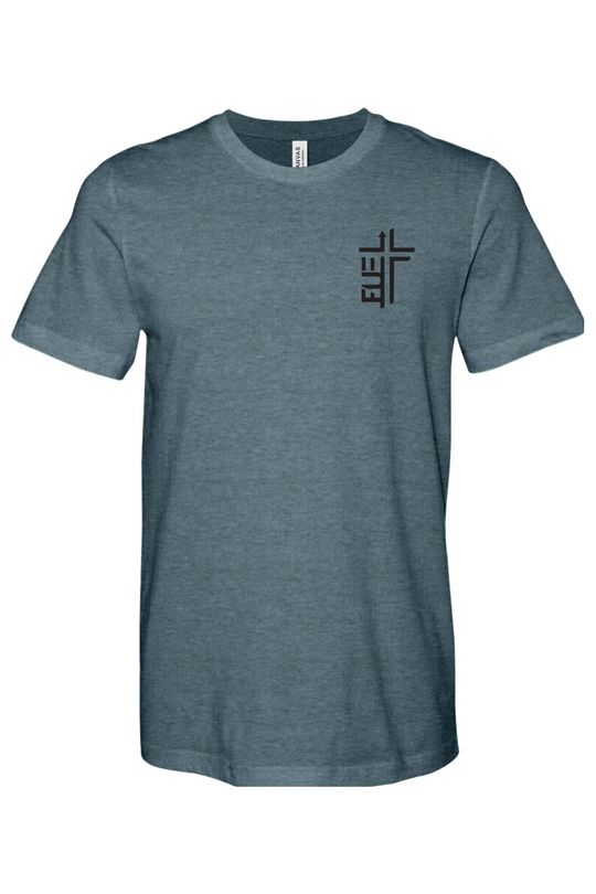 Not By Sight, But By Faith - CVC Heathered Jersey Tee