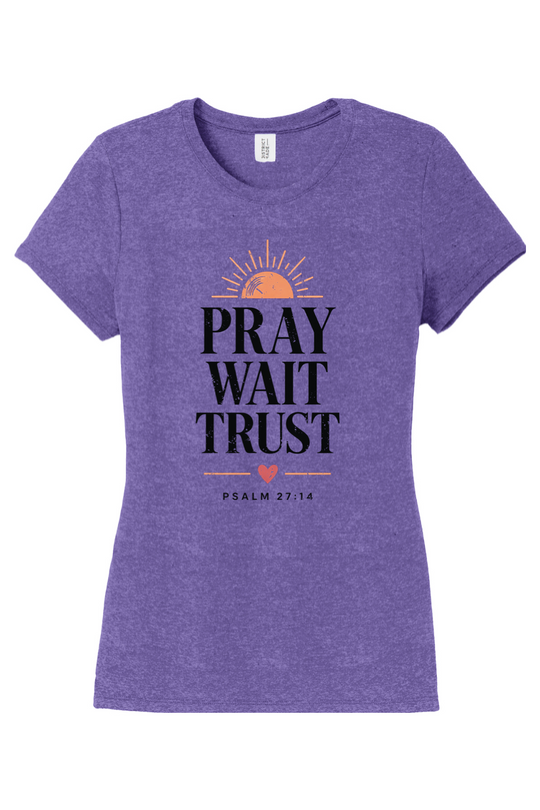 Pray Wait Trust - T-Shirt