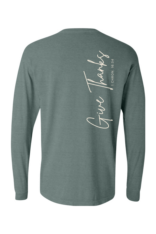 Give Thanks - LS T-shirt