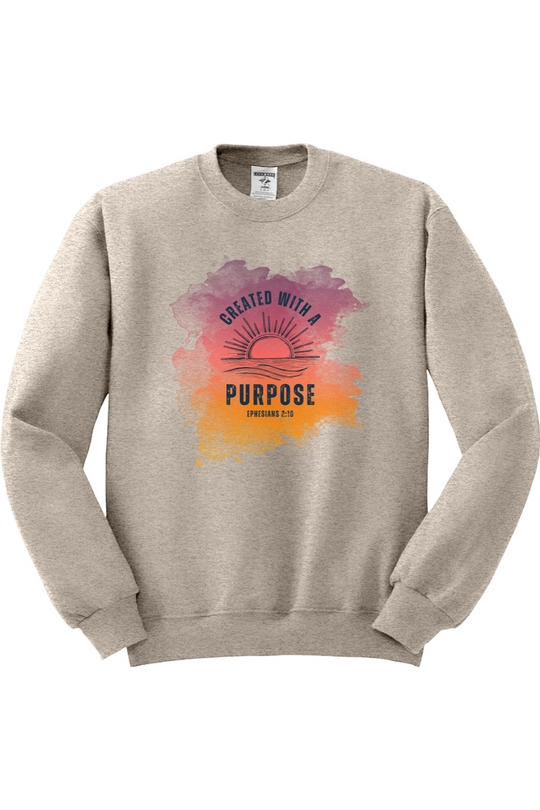 Created With a Purpose Crewneck Sweatshirt