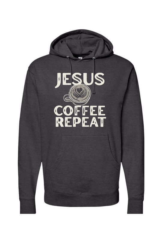 Jesus Coffee Repeat - Hoodie