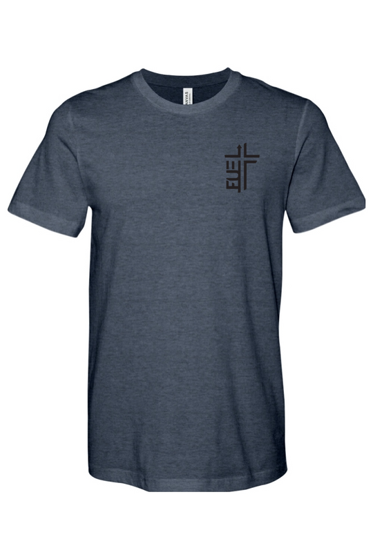 Not By Sight, But By Faith - CVC Heathered Jersey Tee