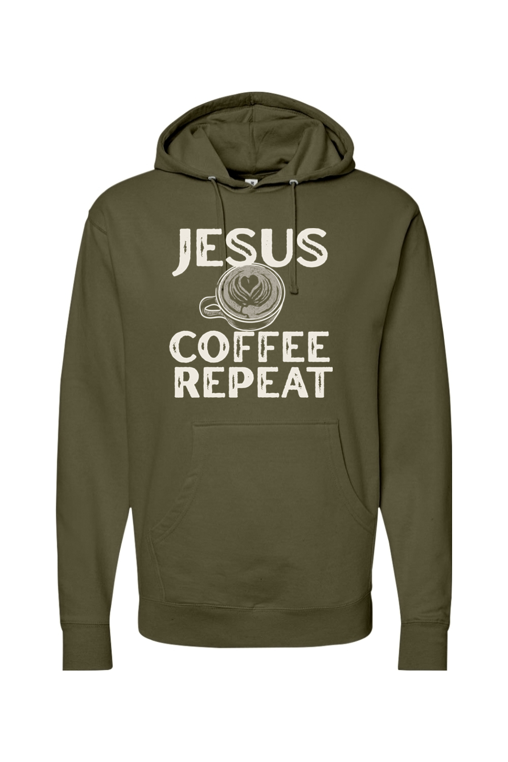 Jesus Coffee Repeat - Hoodie