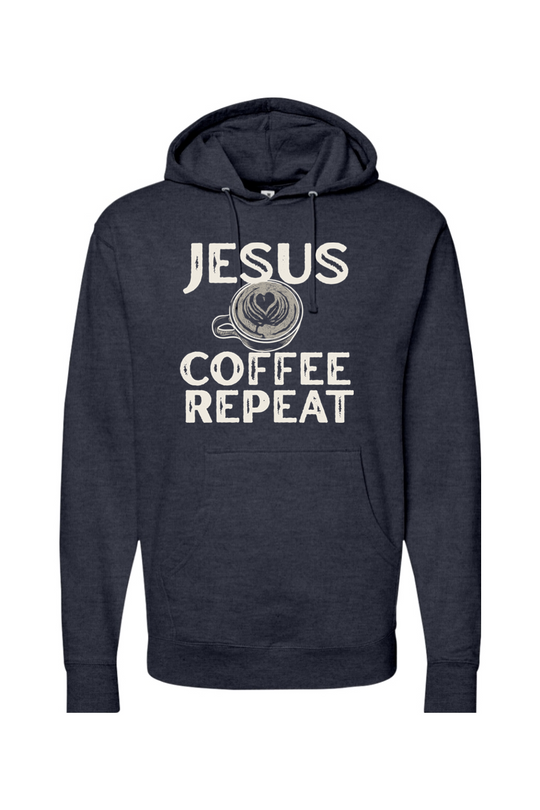 Jesus Coffee Repeat - Hoodie