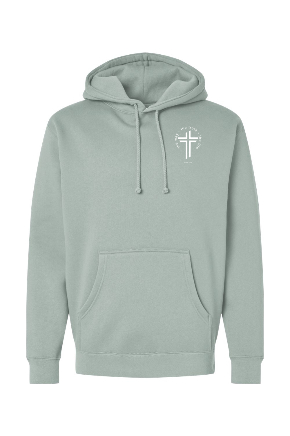 The Way, The Truth, The Life - Heavyweight Hooded Sweatshirt