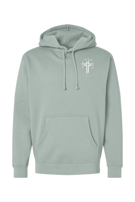 The Way, The Truth, The Life - Heavyweight Hooded Sweatshirt