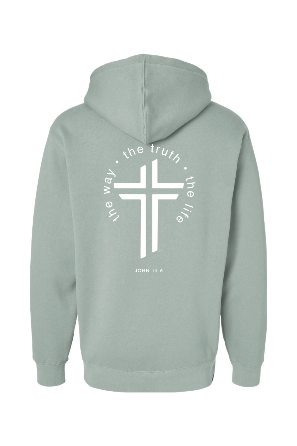 The Way, The Truth, The Life - Heavyweight Hooded Sweatshirt