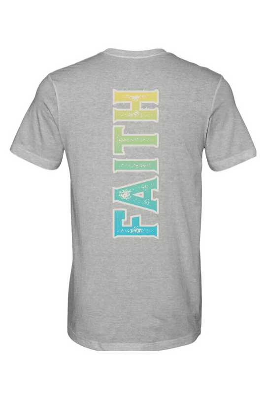 Vertical Faith  Heathered Jersey Tee