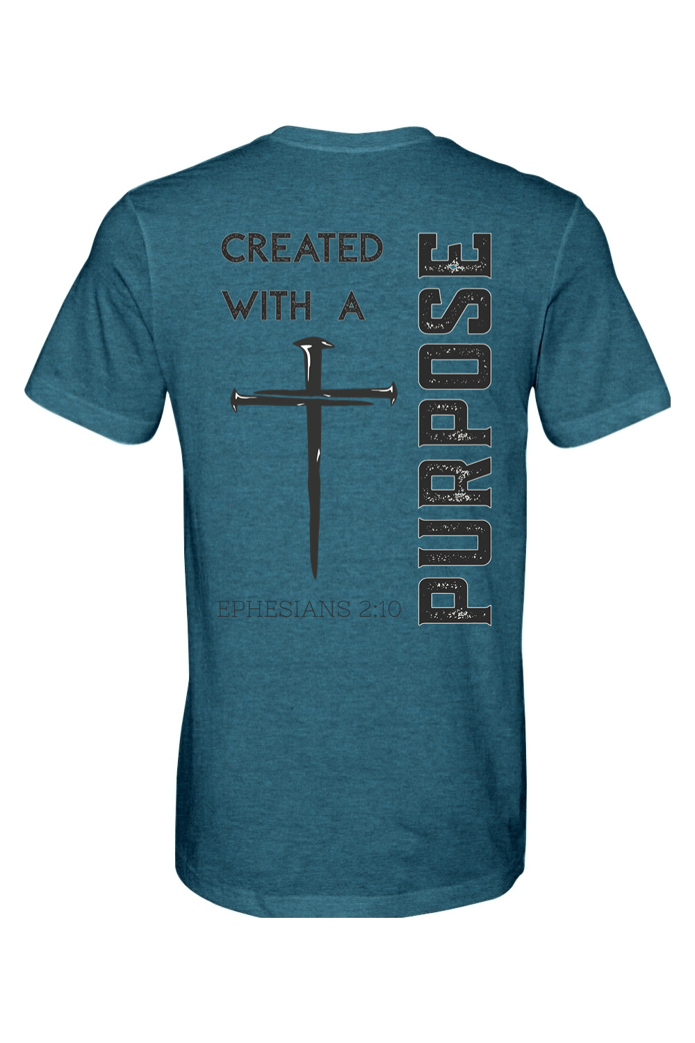 Created with Purpose – Three Nails Jersey Tee