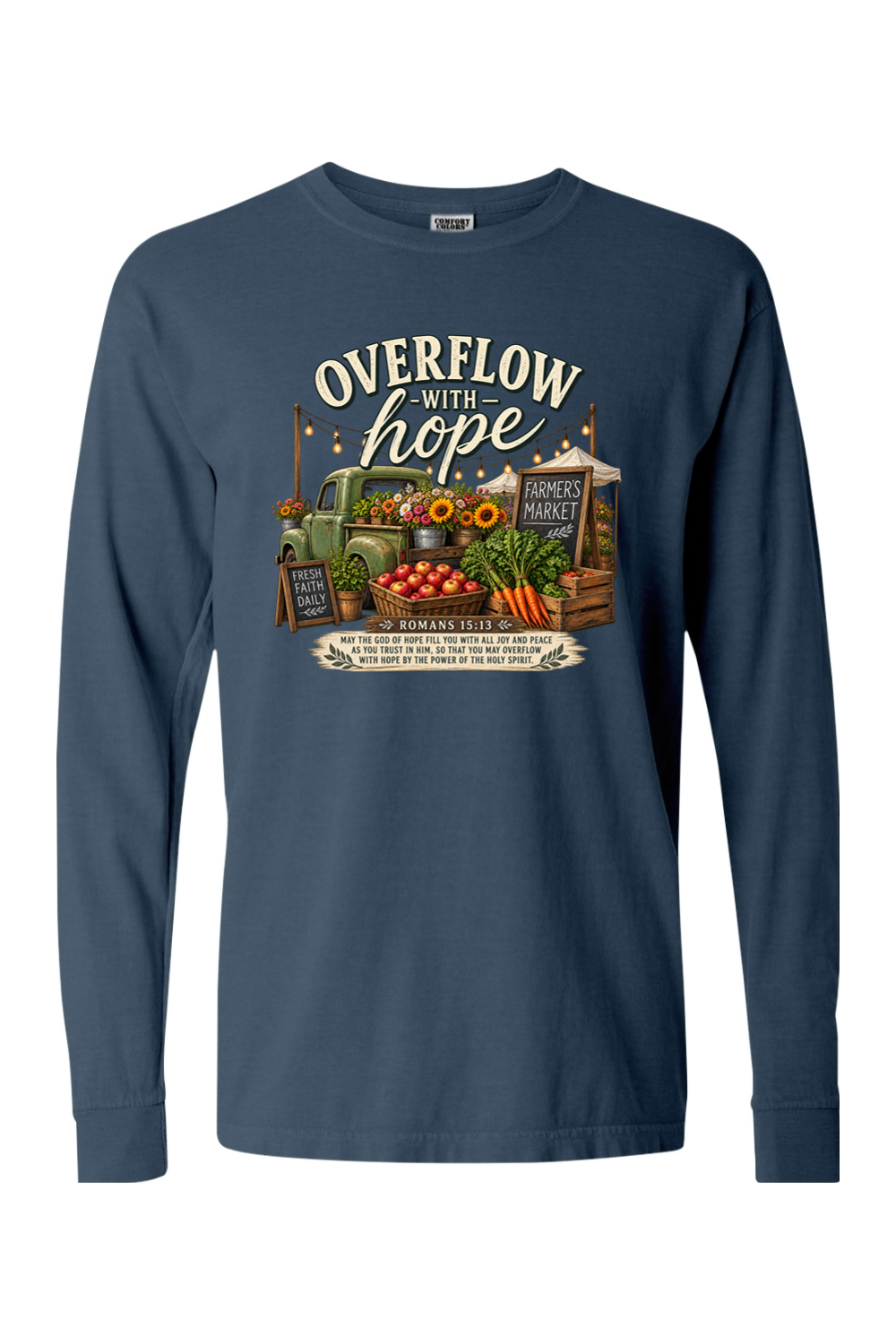 Overflow with Hope - LS T-shirt