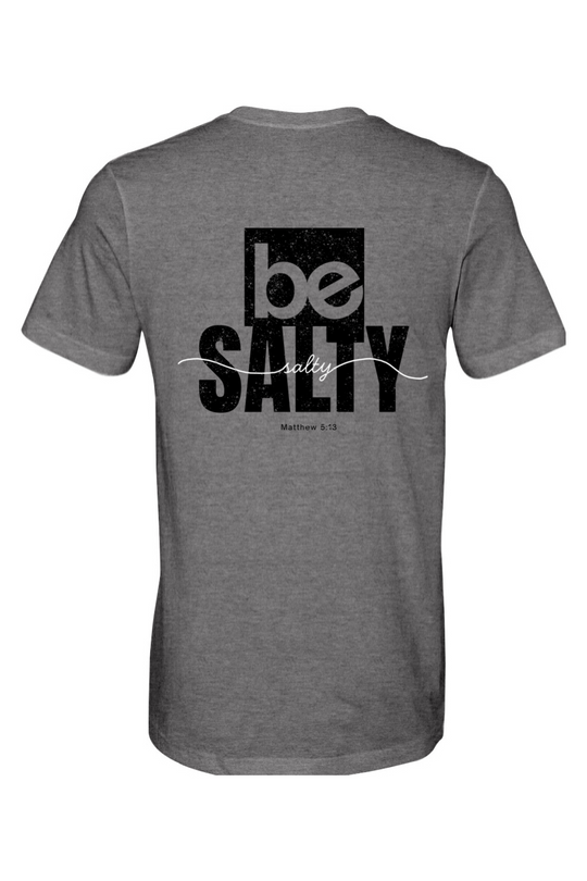 Be Salty CVC Heathered Jersey Tee