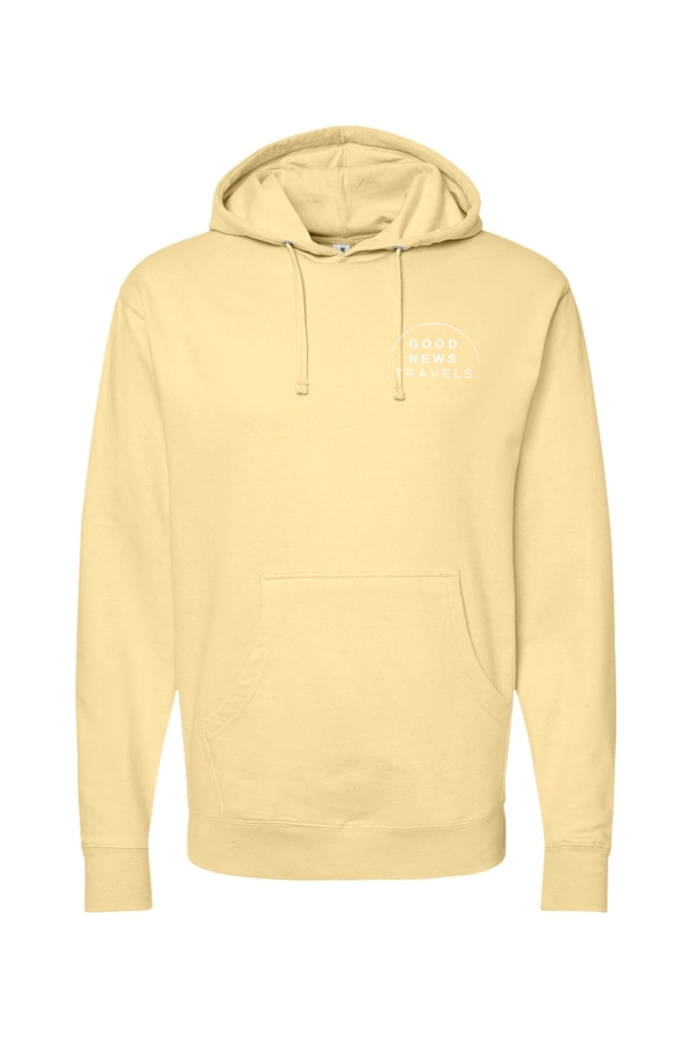 Good News Travels Independent Trading Co. Midweight Hooded Sweatshirt