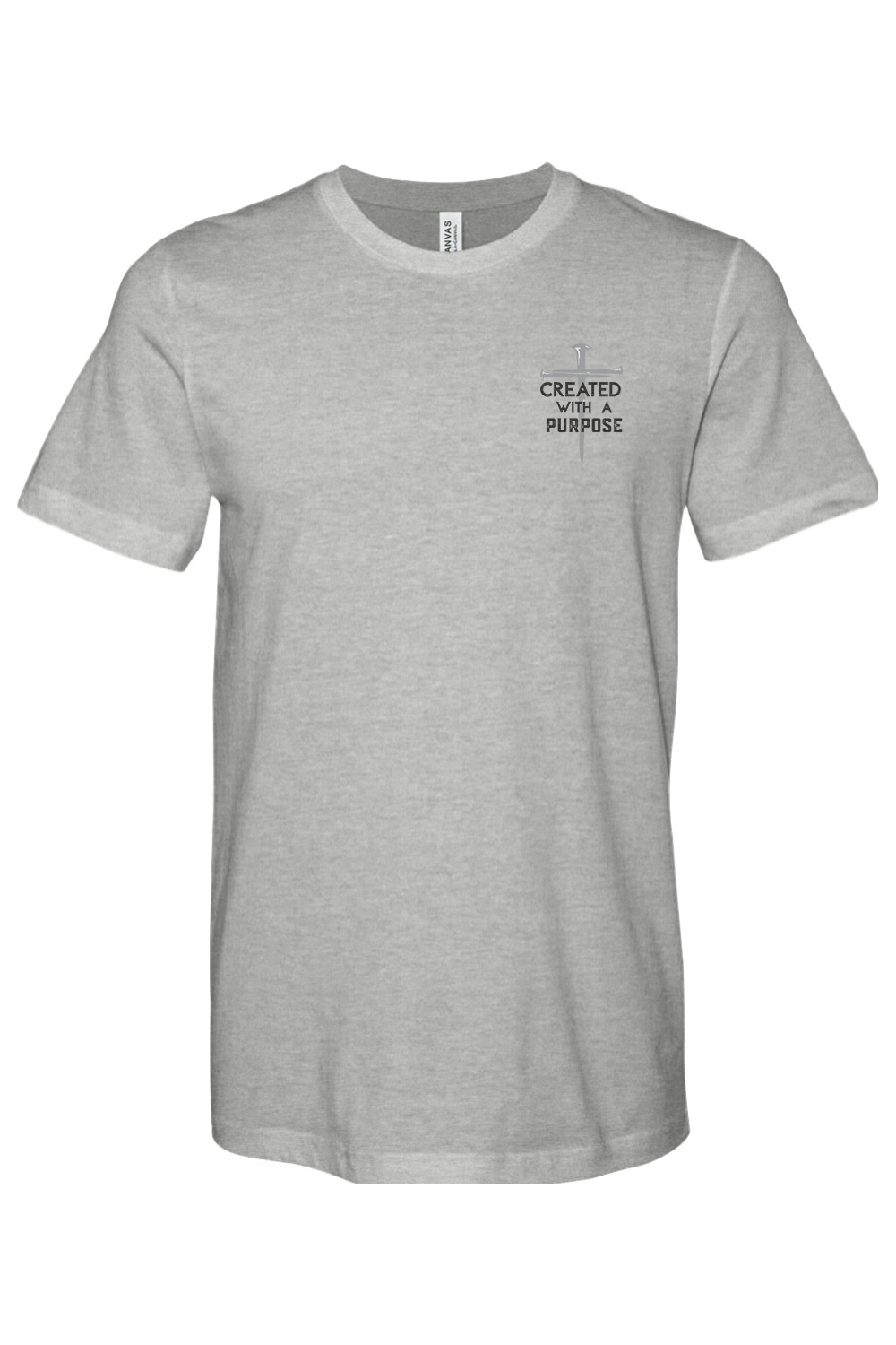 Created with Purpose – Three Nails Jersey Tee