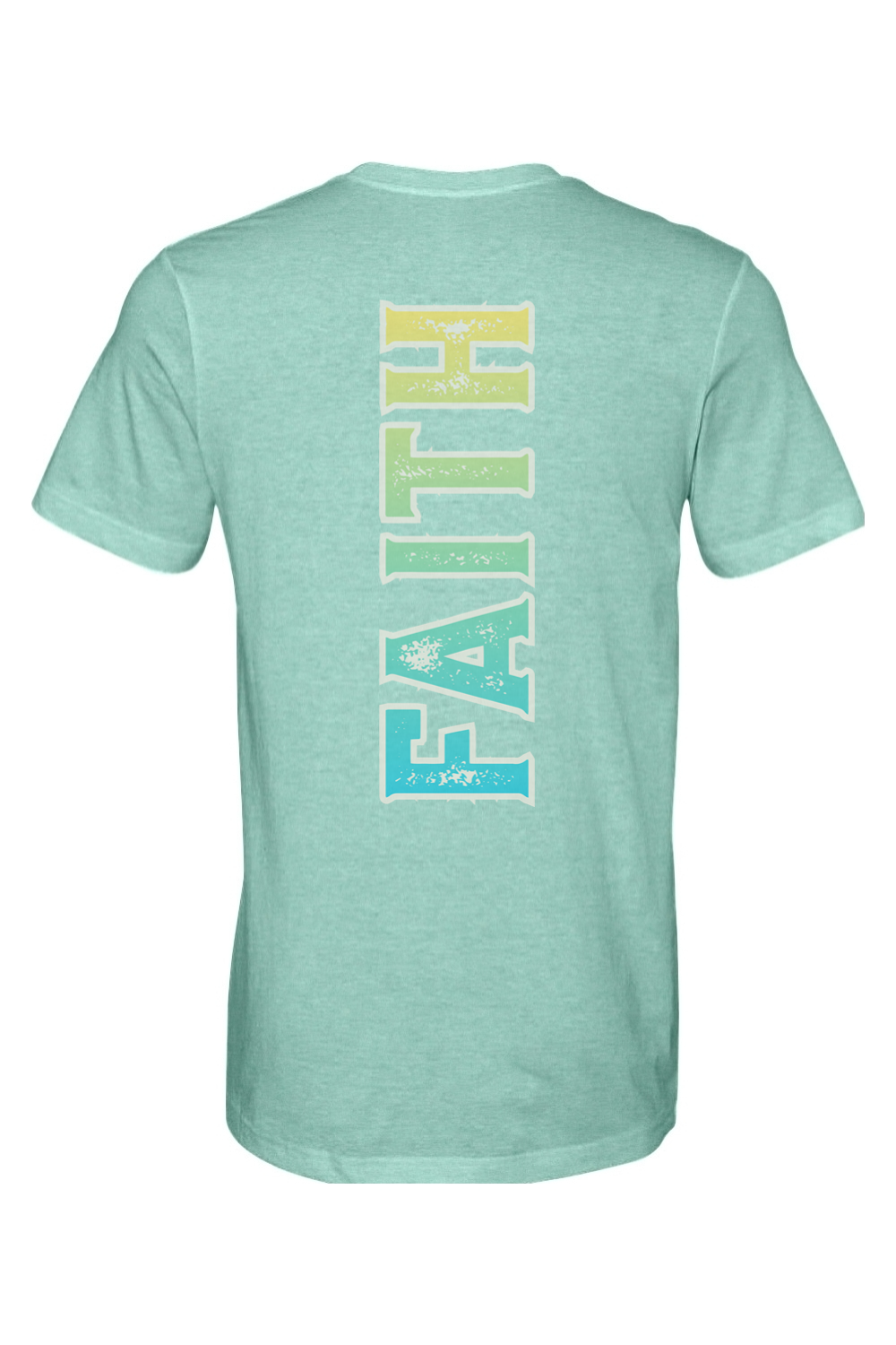 Vertical Faith  Heathered Jersey Tee