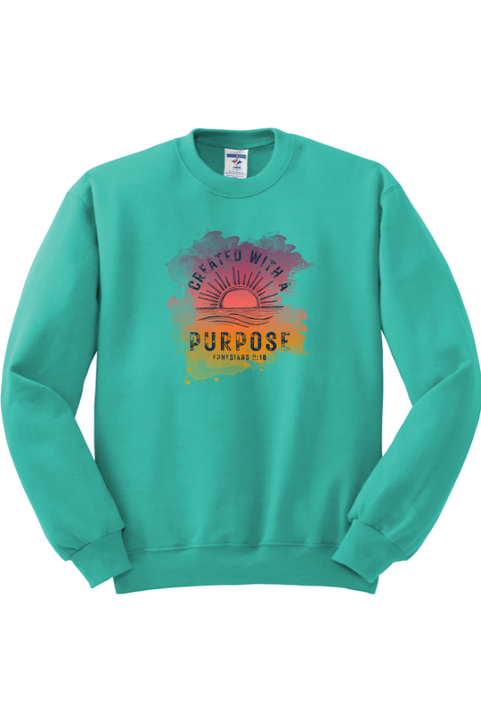 Created With a Purpose Crewneck Sweatshirt