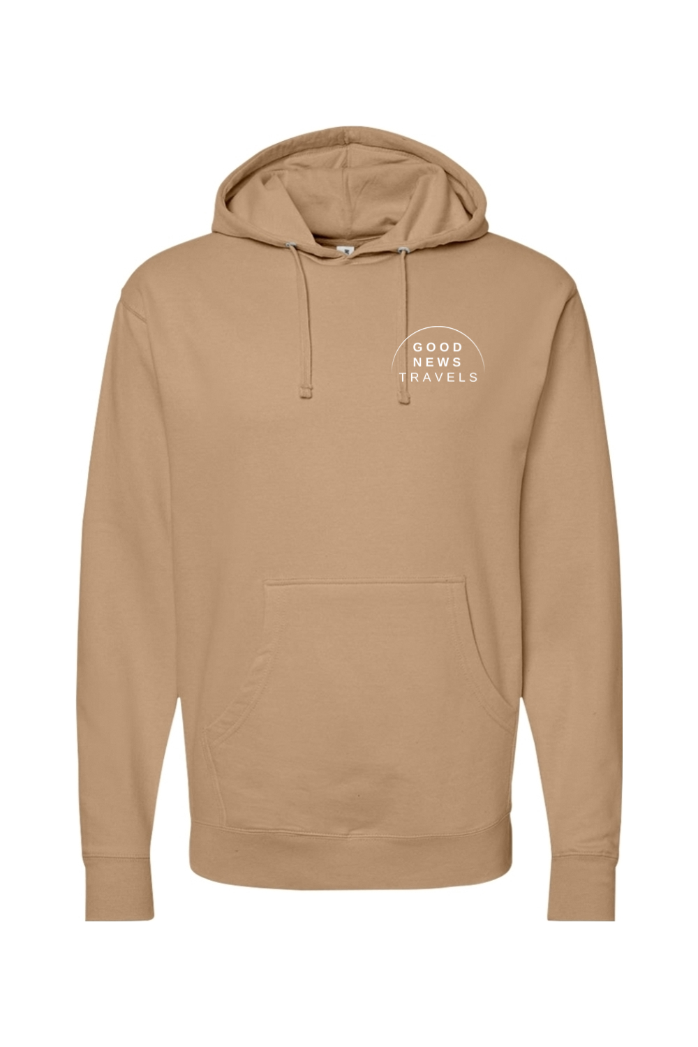 Good News Travels Independent Trading Co. Midweight Hooded Sweatshirt