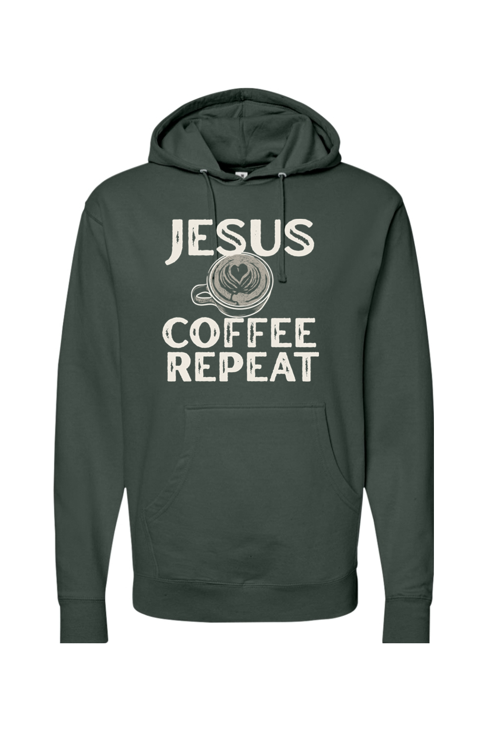 Jesus Coffee Repeat - Hoodie