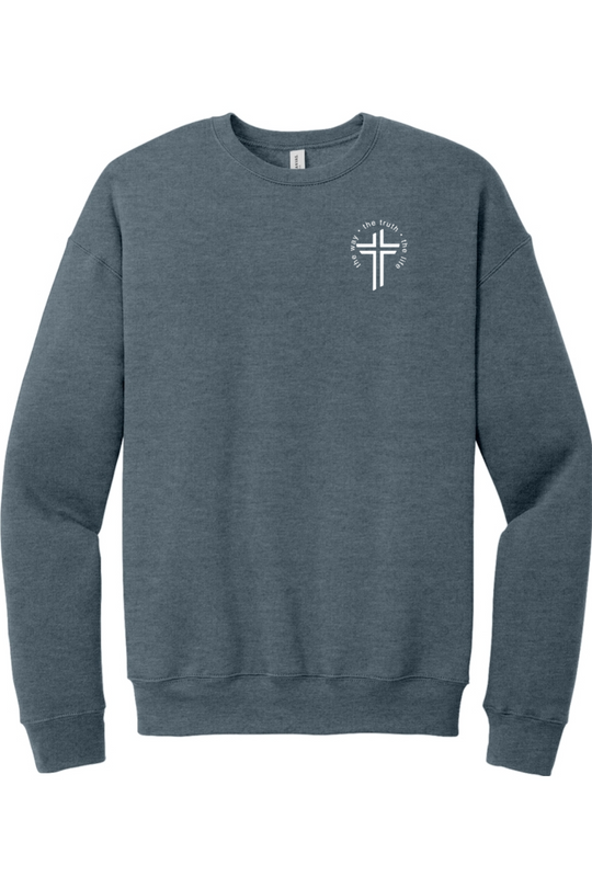 Be Still and Know - Fleece Drop Shoulder Crewneck Sweatshirt