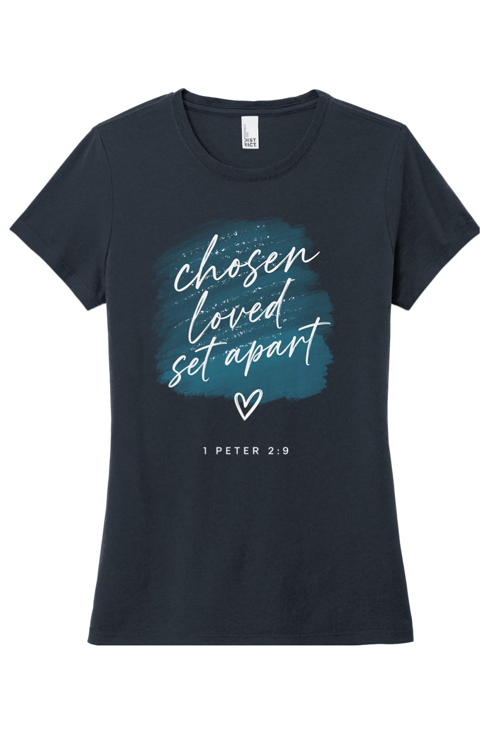Chosen Loved Set Apart - blue - T-shirt