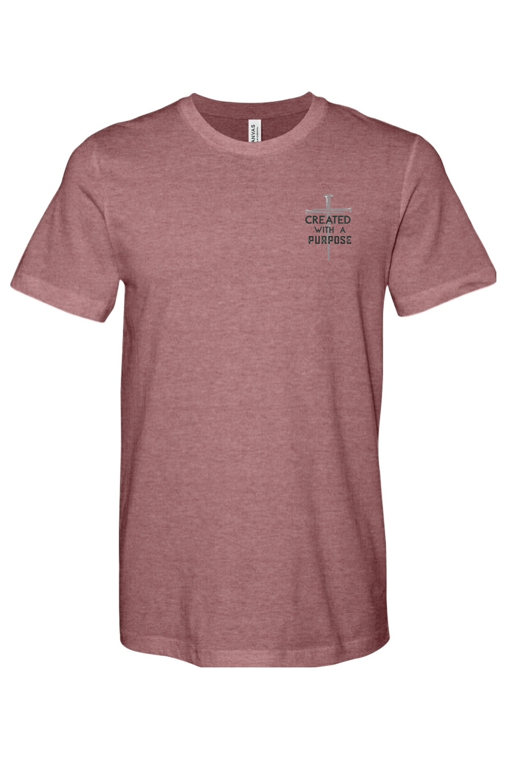 Created with Purpose – Three Nails Jersey Tee