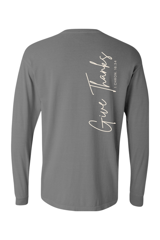Give Thanks - LS T-shirt