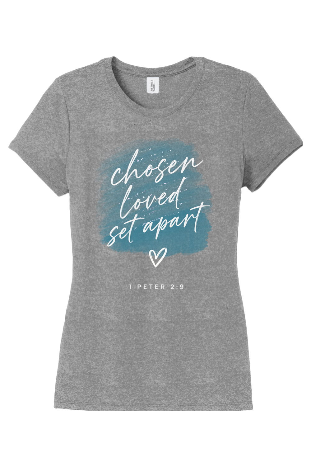 Chosen Loved Set Apart - blue - T-shirt