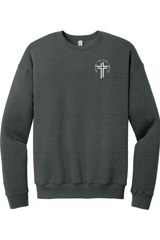 Be Still and Know - Fleece Drop Shoulder Crewneck Sweatshirt