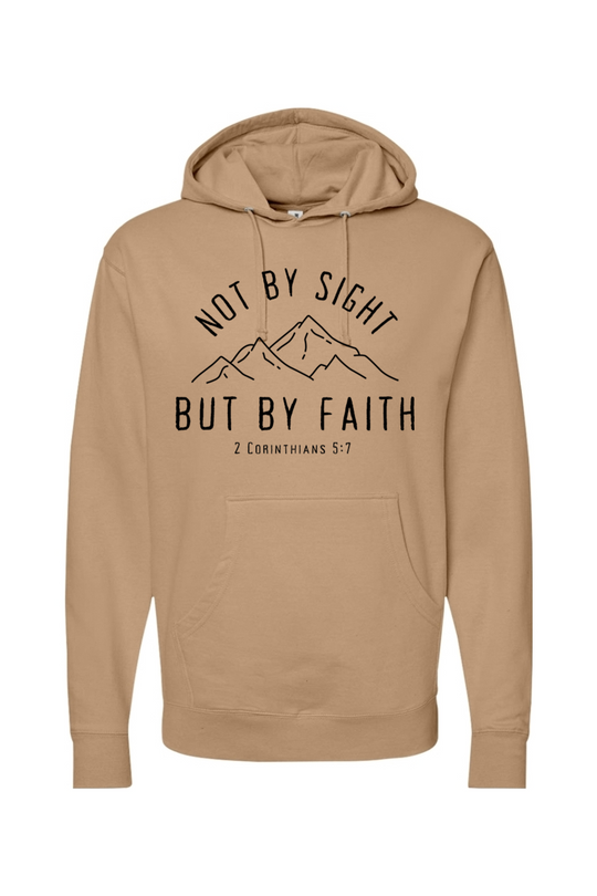 Not By Sight, But By Faith Mountains Sweatshirt