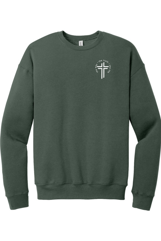 Be Still and Know - Fleece Drop Shoulder Crewneck Sweatshirt