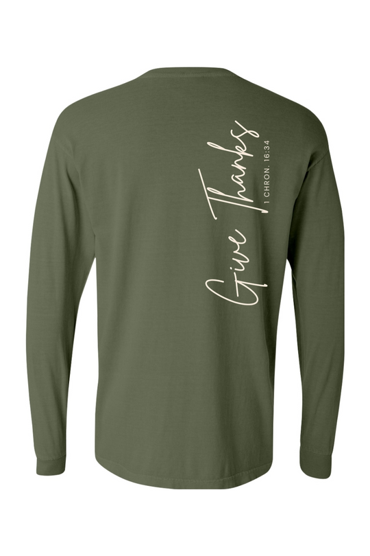 Give Thanks - LS T-shirt