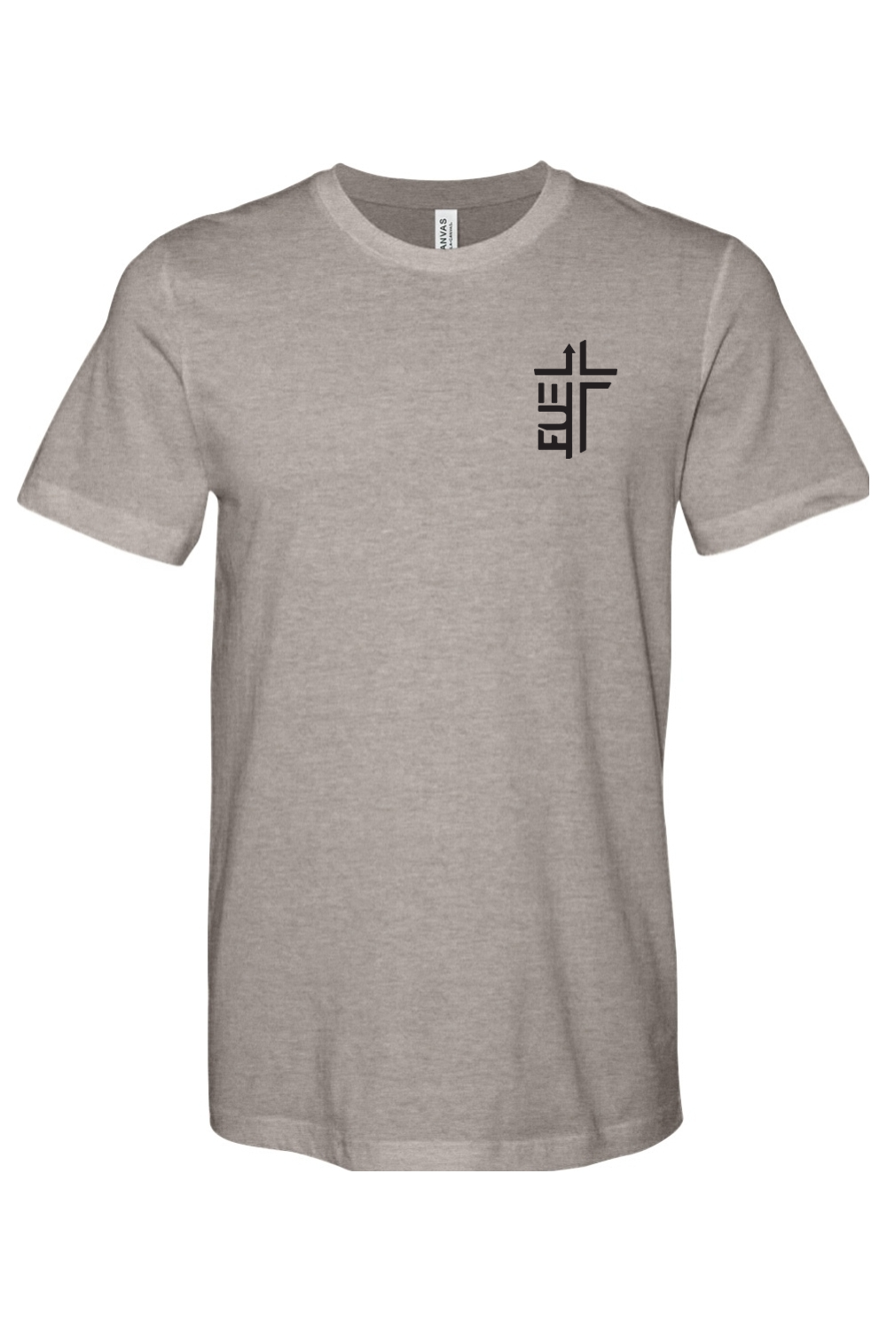Not By Sight, But By Faith - CVC Heathered Jersey Tee