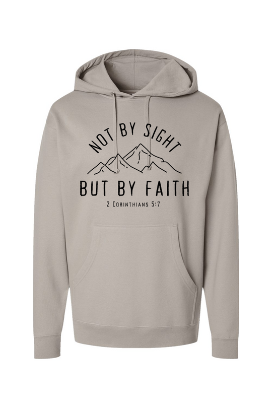 Not By Sight, But By Faith Mountains Sweatshirt