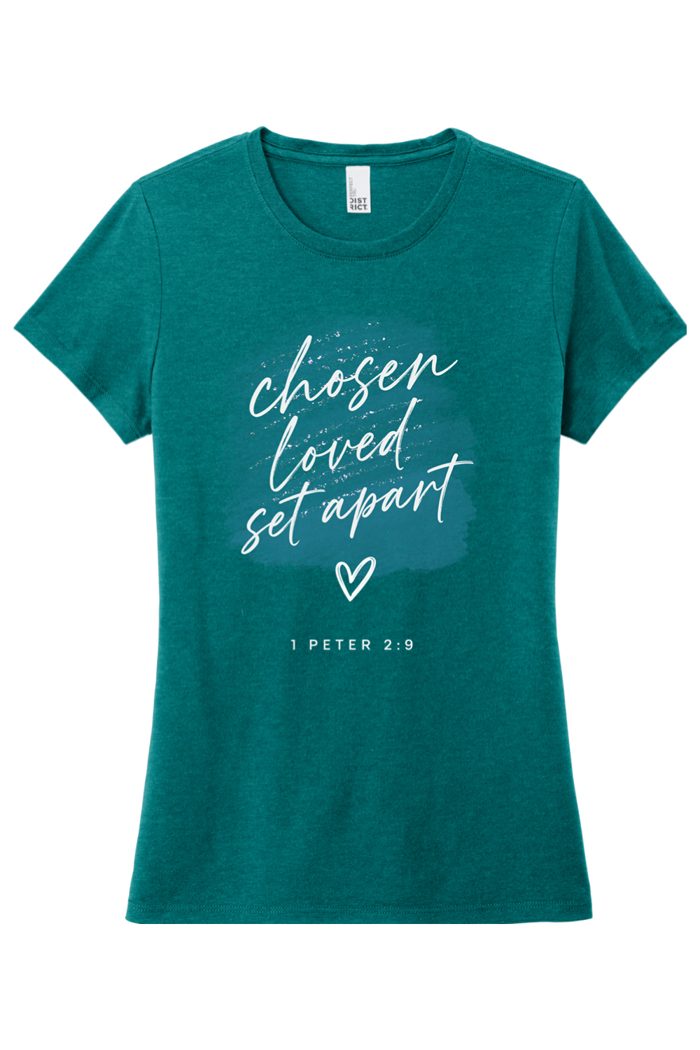 Chosen Loved Set Apart - blue - T-shirt