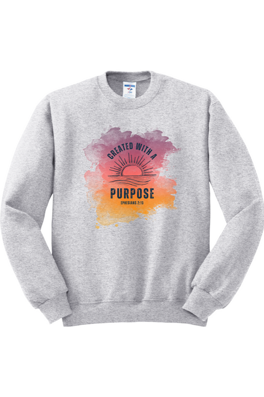 Created With a Purpose Crewneck Sweatshirt