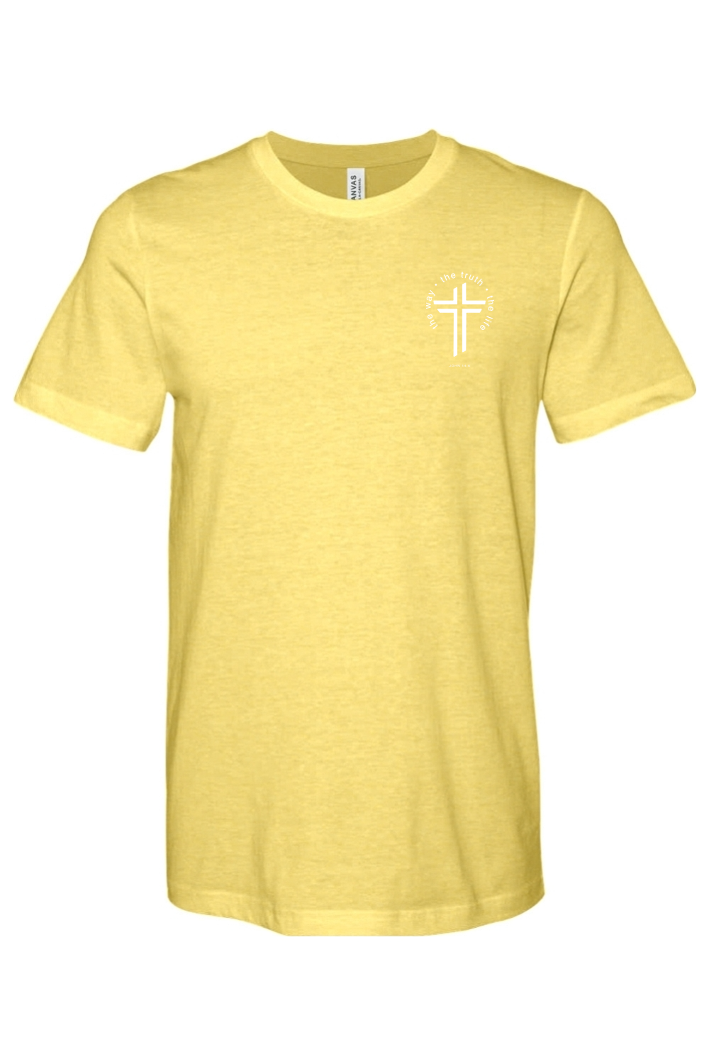 Vertical Faith  Heathered Jersey Tee