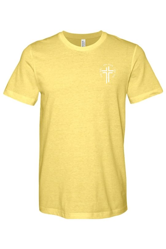 Vertical Faith  Heathered Jersey Tee