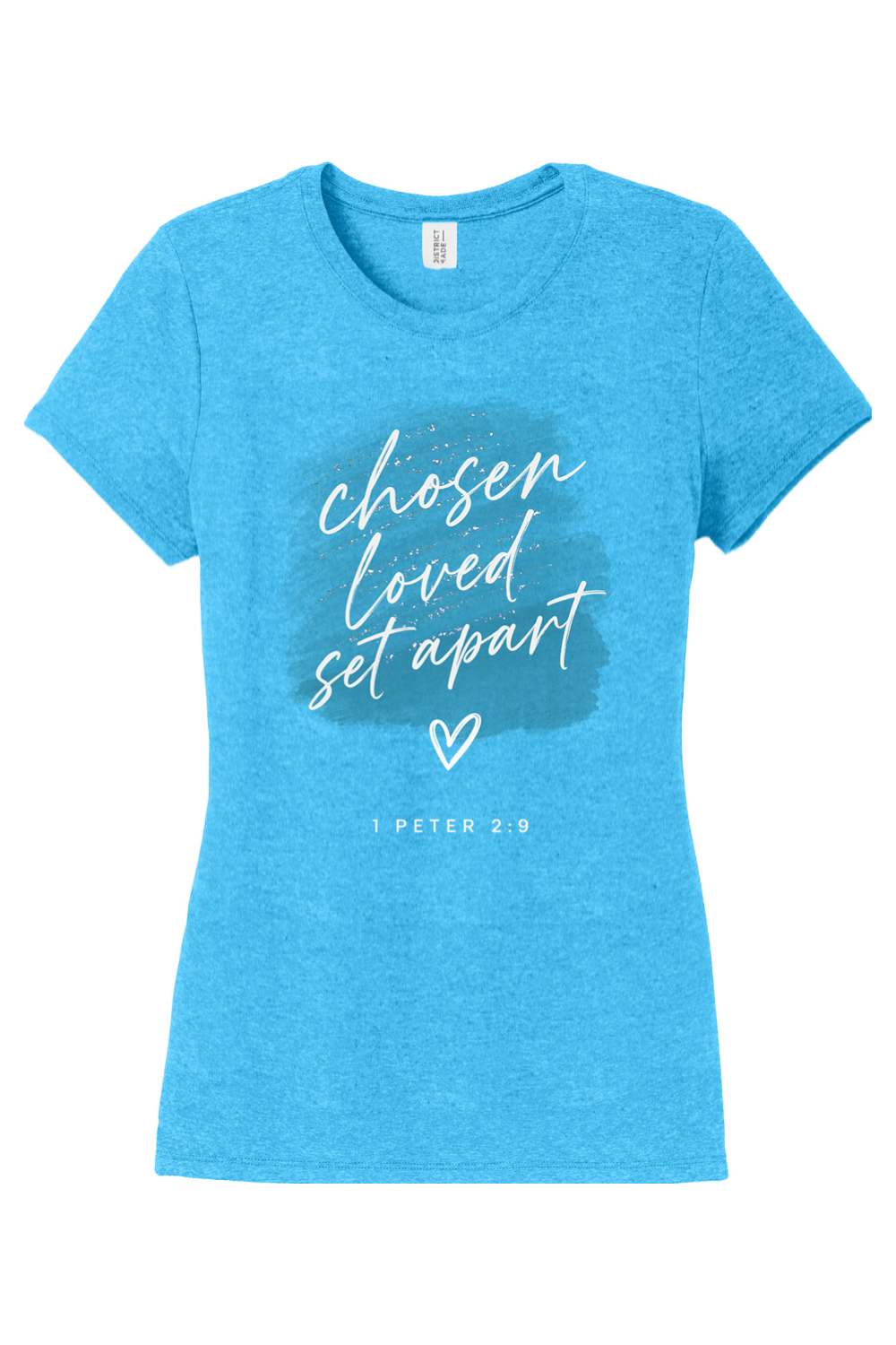 Chosen Loved Set Apart - blue - T-shirt