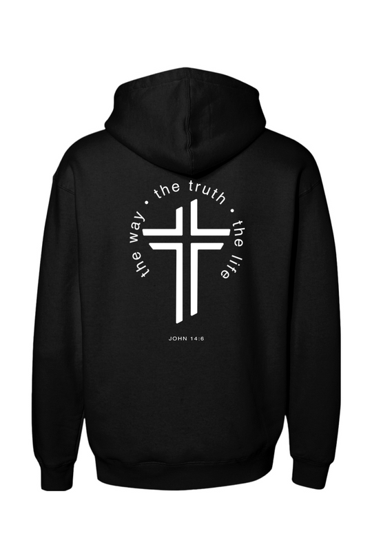 The Way, The Truth, The Life - Heavyweight Hooded Sweatshirt