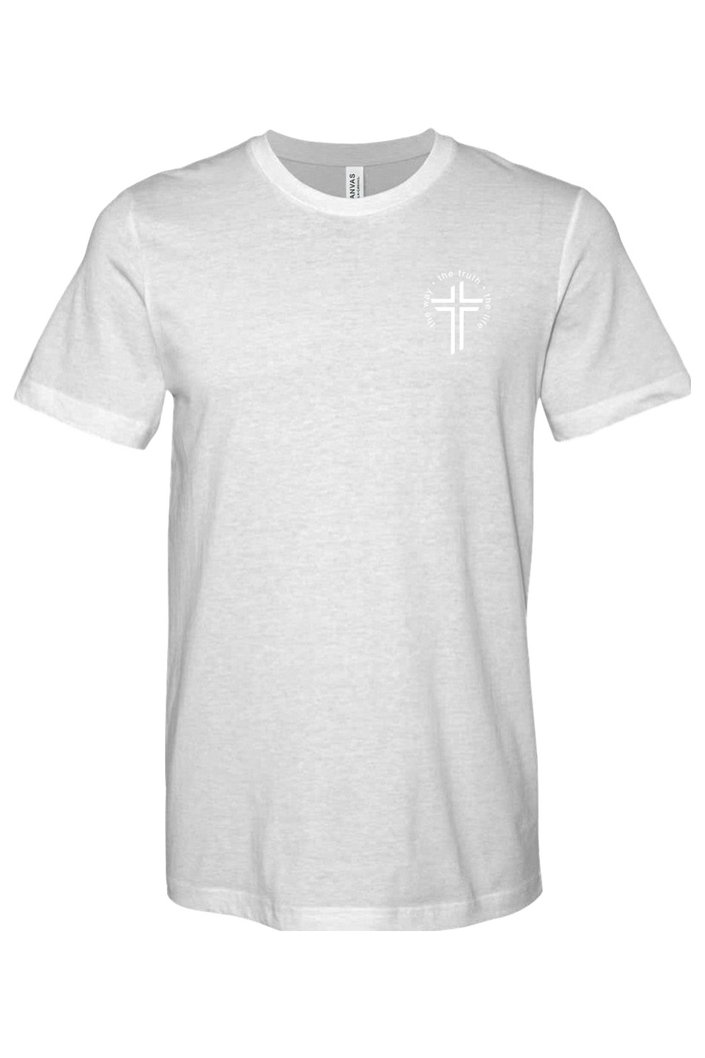 Vertical Faith  Heathered Jersey Tee