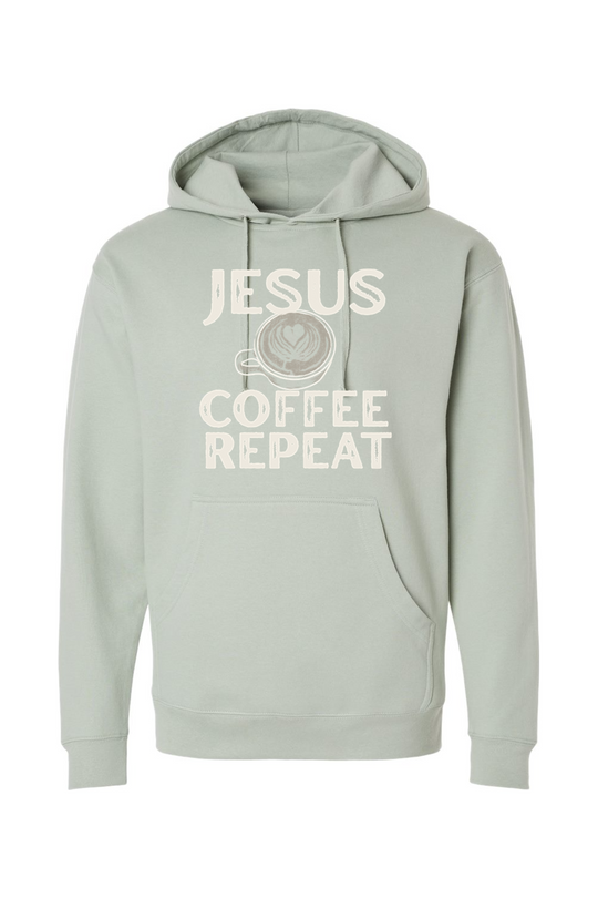 Jesus Coffee Repeat - Hoodie