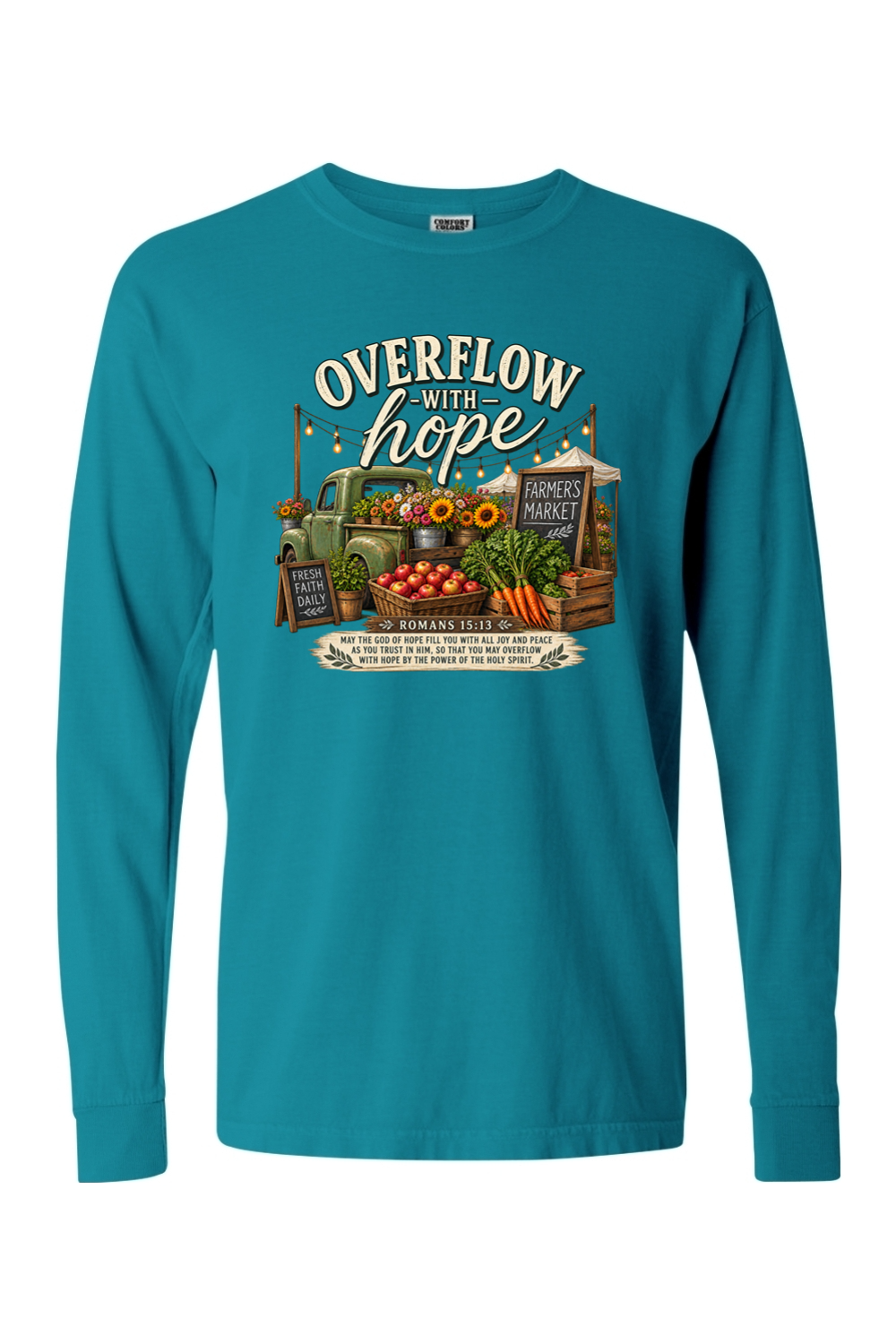 Overflow with Hope - LS T-shirt