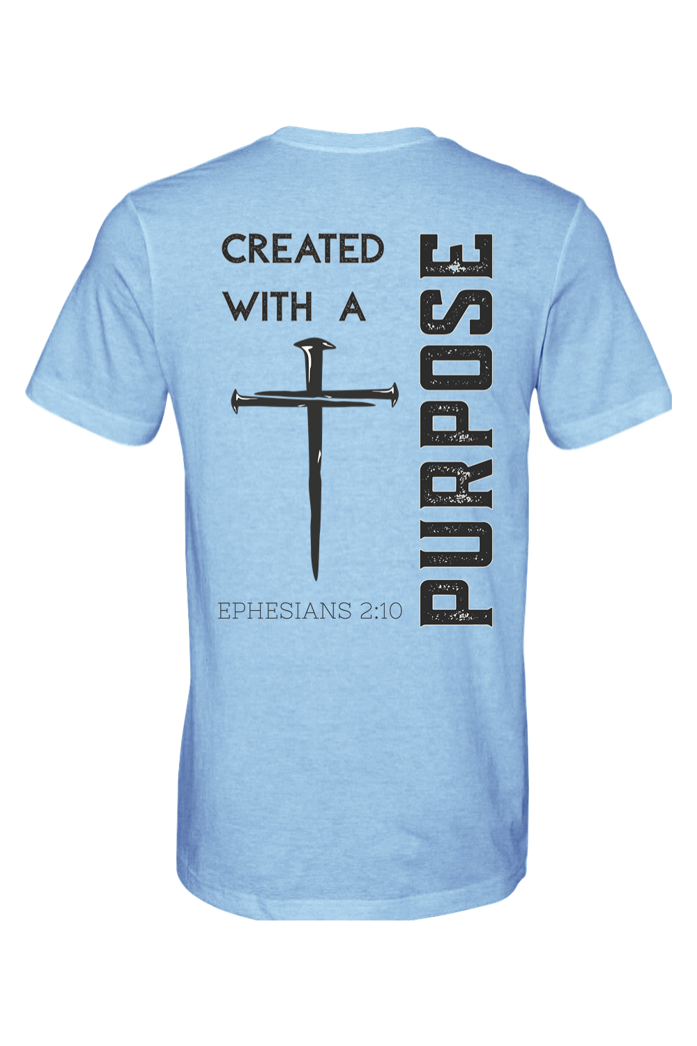 Created with Purpose – Three Nails Jersey Tee