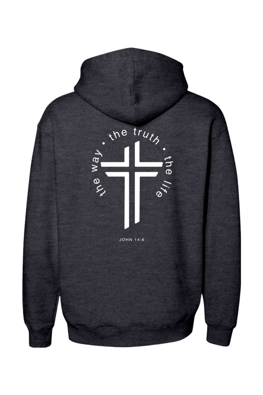 The Way, The Truth, The Life - Heavyweight Hooded Sweatshirt