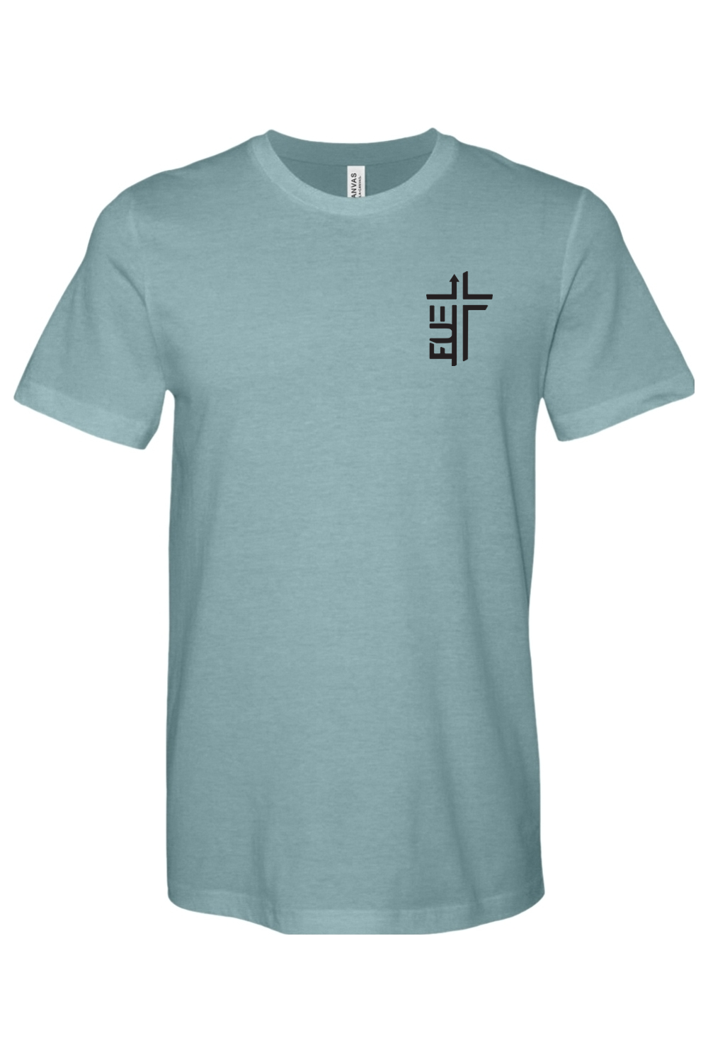 Not By Sight, But By Faith - CVC Heathered Jersey Tee