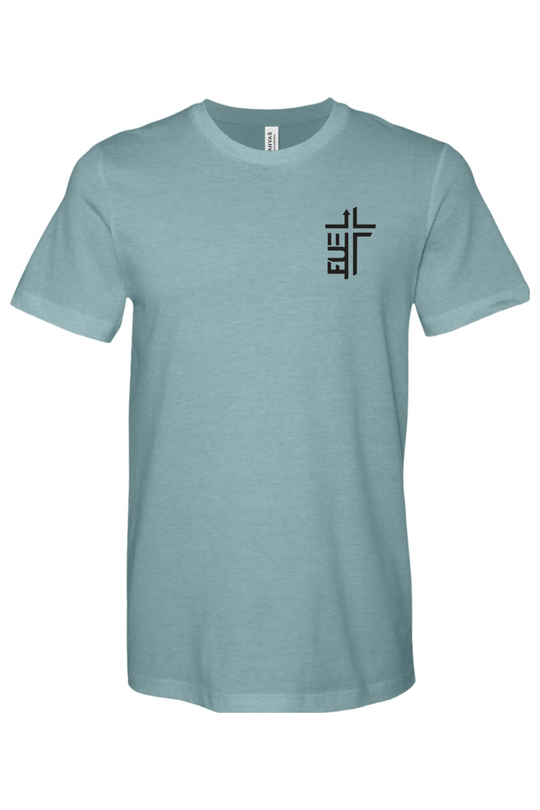 Not By Sight, But By Faith - CVC Heathered Jersey Tee