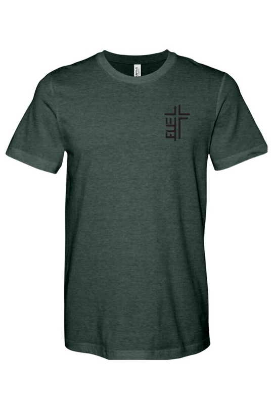 Not By Sight, But By Faith - CVC Heathered Jersey Tee